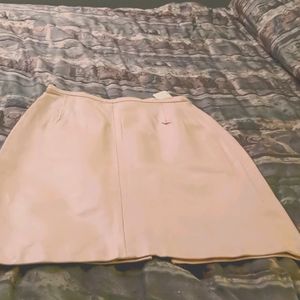 Pink Leathers Skirt